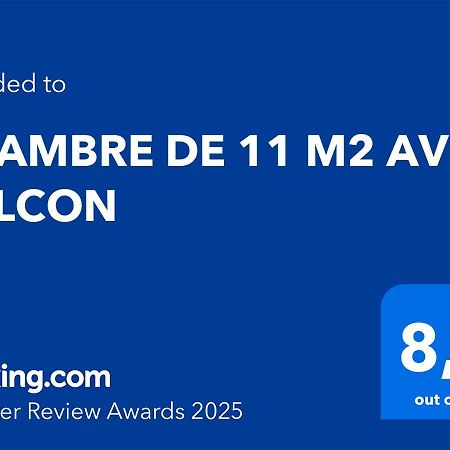 Chambre De 11 M2 Avec Balcon 파리 외부 사진